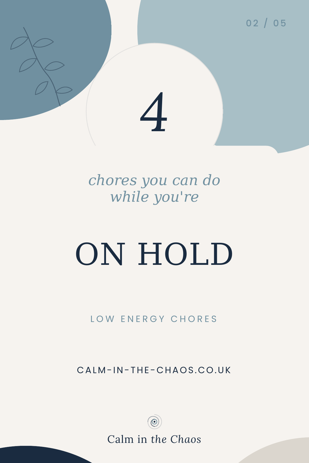 While you're on hold — chores you can do one-handed